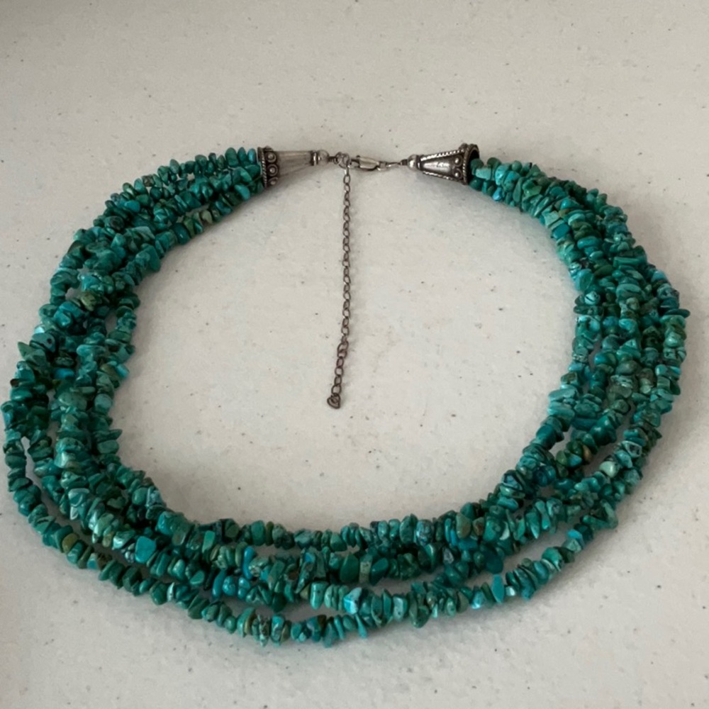 Turquoise Beaded Necklace